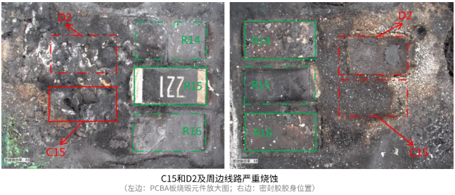 传感器短路烧毁失效分析