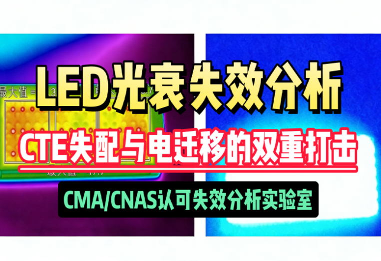 LED光衰失效分析