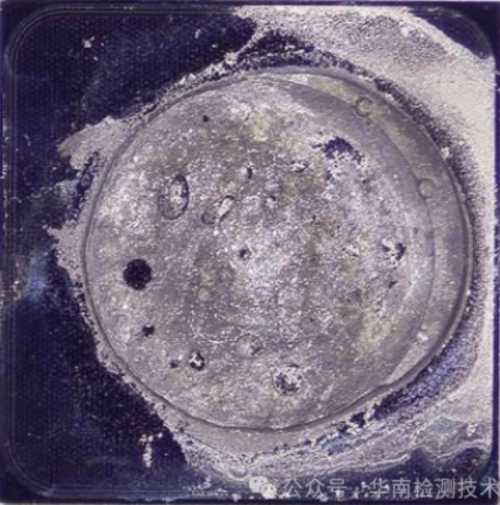 芯片短路失效分析-开封分析确定短路点