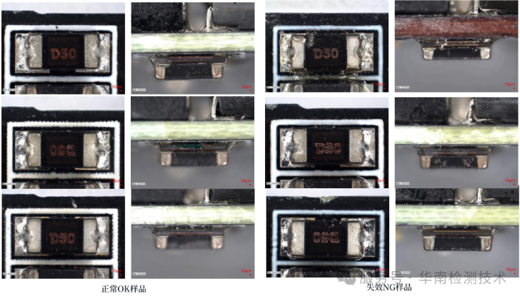 PTC电阻变大失效分析