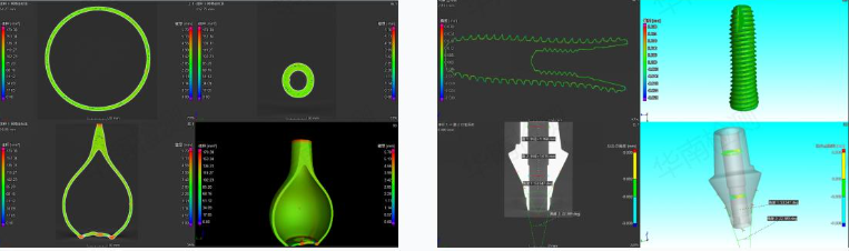 3D 打印件CT检测缺陷分布图