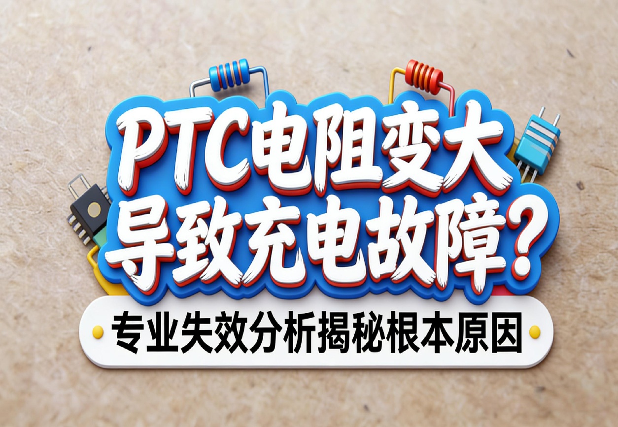 PTC电阻变大导致充电故障？专业失效分析揭秘根本原因