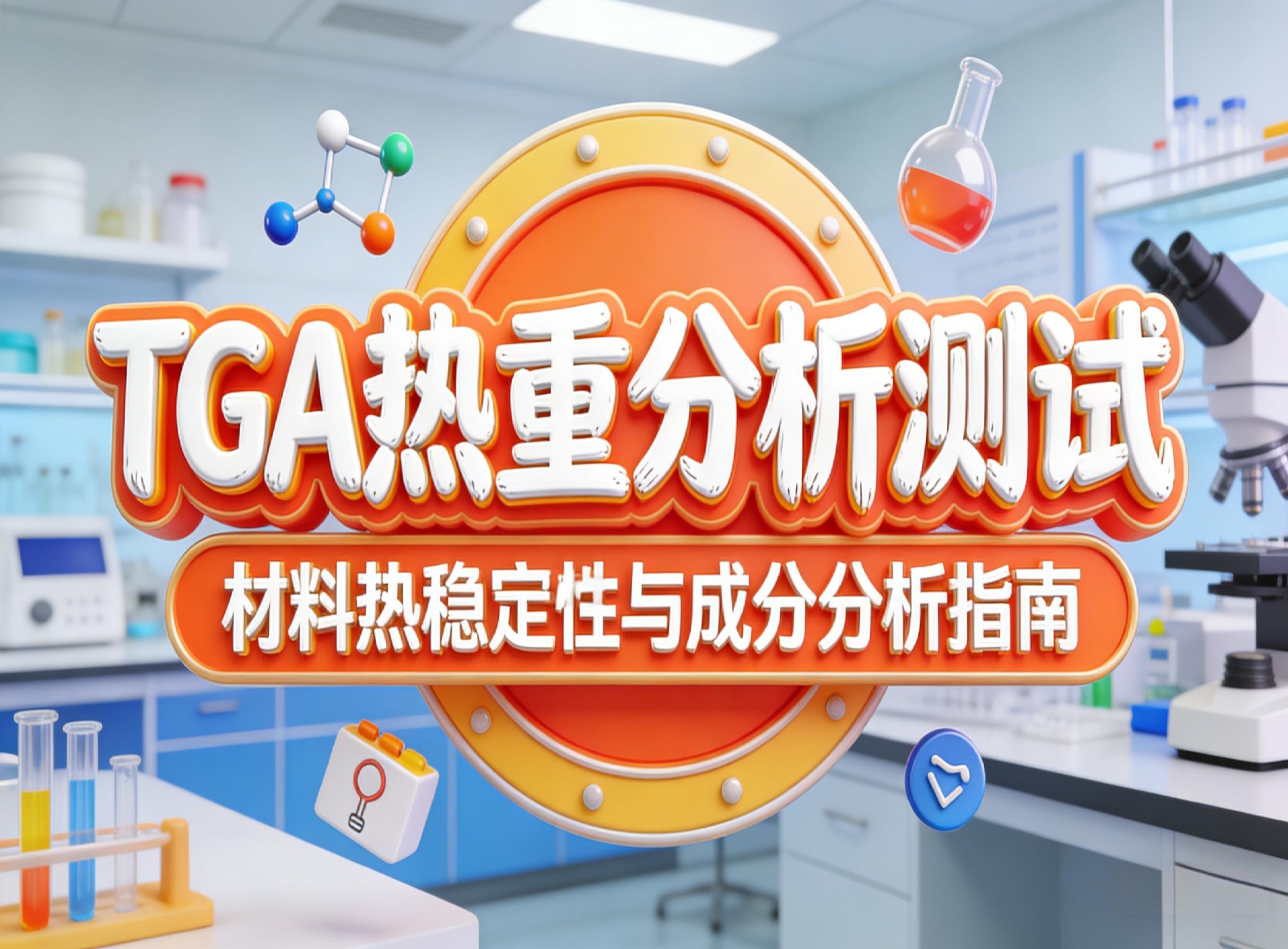 TGA热重分析测试：材料热稳定性与成分分析指南