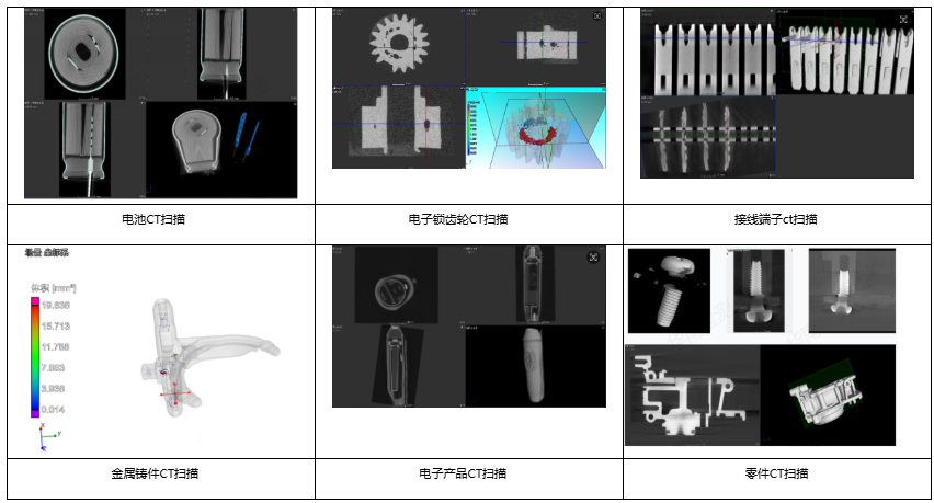 工业CT扫描各种样品的图片案例 工业CT扫描各种样品的图片案例