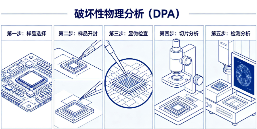 破坏性物理分析(DPA)检测服务