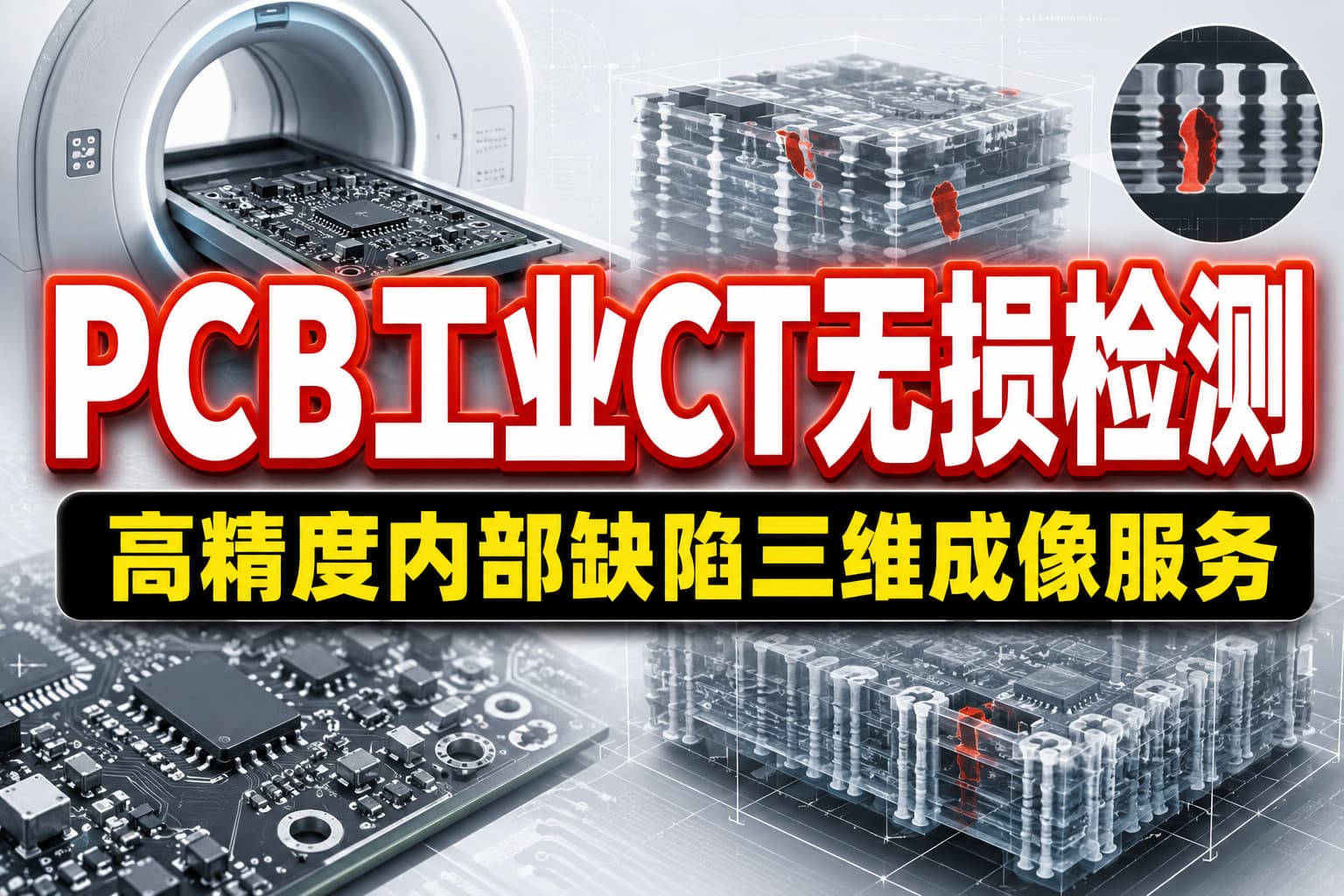 PCB工业CT无损检测