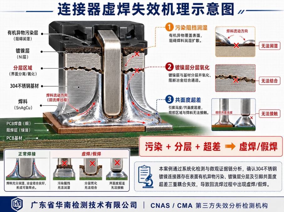 连接器失效分析